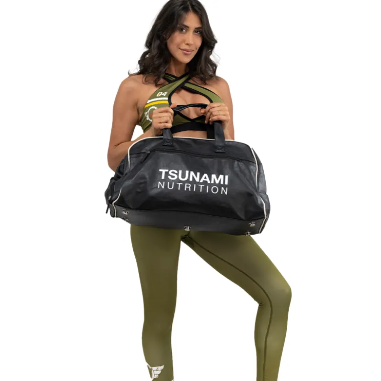 Borsone palestra in ecopelle Tsunami Nutrition