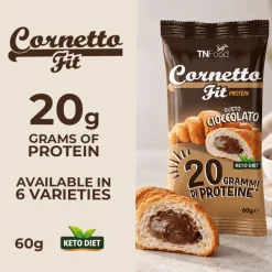 Cornetto Ripieno Fit Protein 60 g - 6 gusti