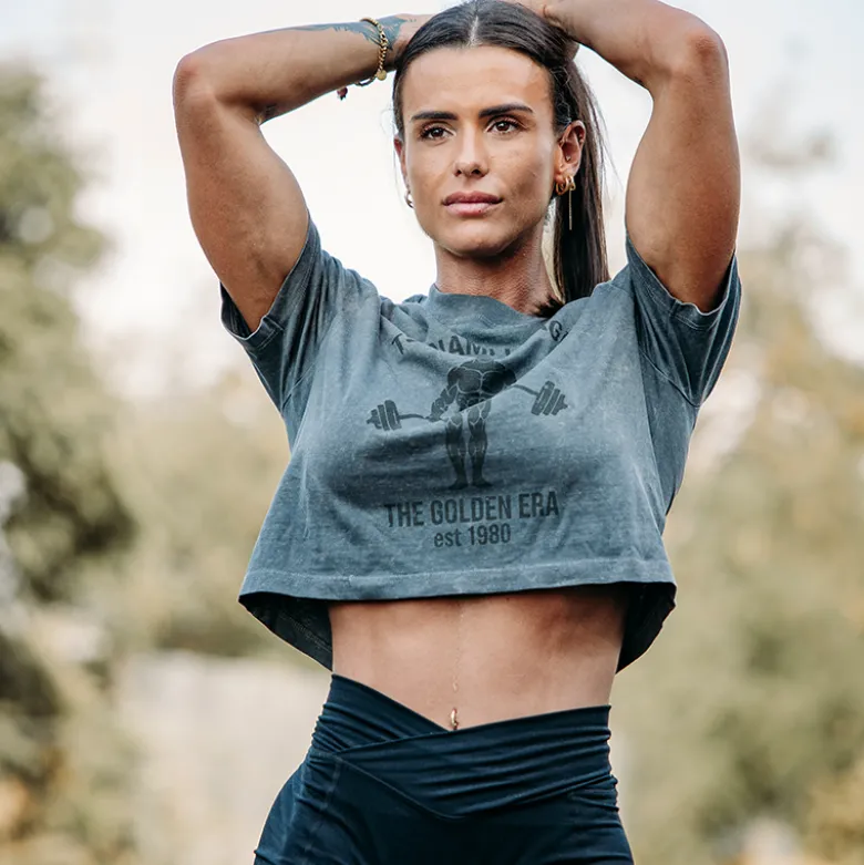 Crop Top Woman Tsunami Vintage Lift