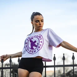 Crop Top Woman Tsunami Vintage Golden Era