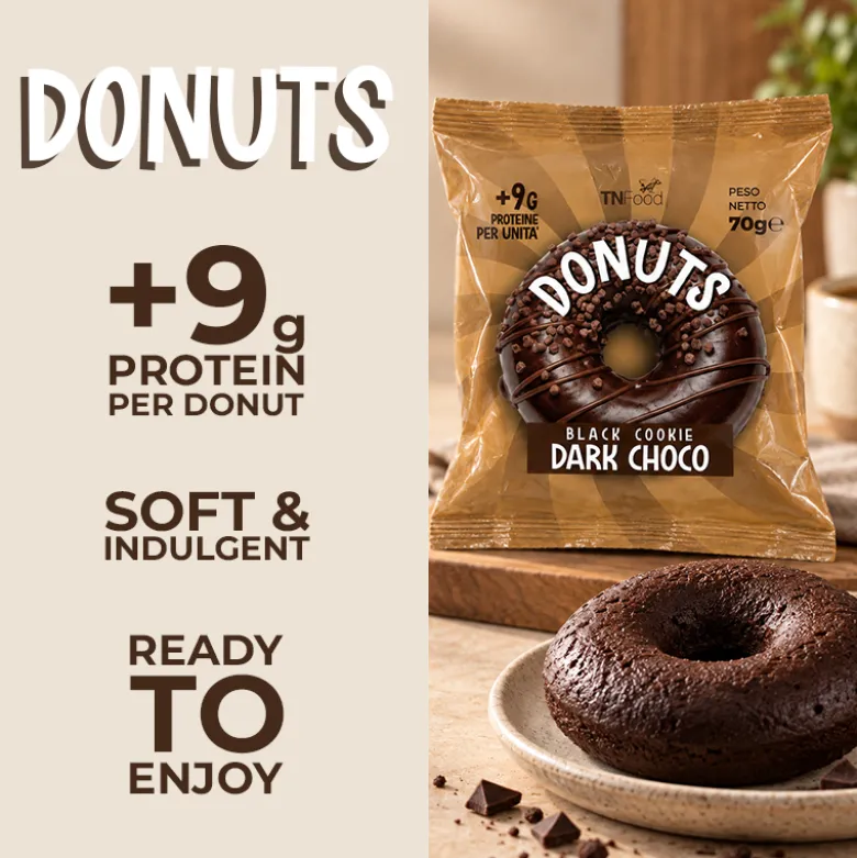 Donuts 70 g - 4 GUSTI - BOX DA 15 PZ