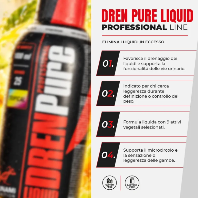 Dren Pure Liquid Professional 1000 ml - Gusto Tropical