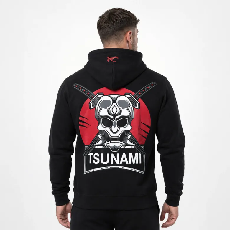 Felpa Samurai OVERSIZE nera