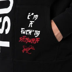 Felpa Samurai OVERSIZE nera