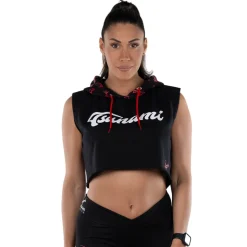 Felpa Smanicata con Cappuccio Tsunami Donna