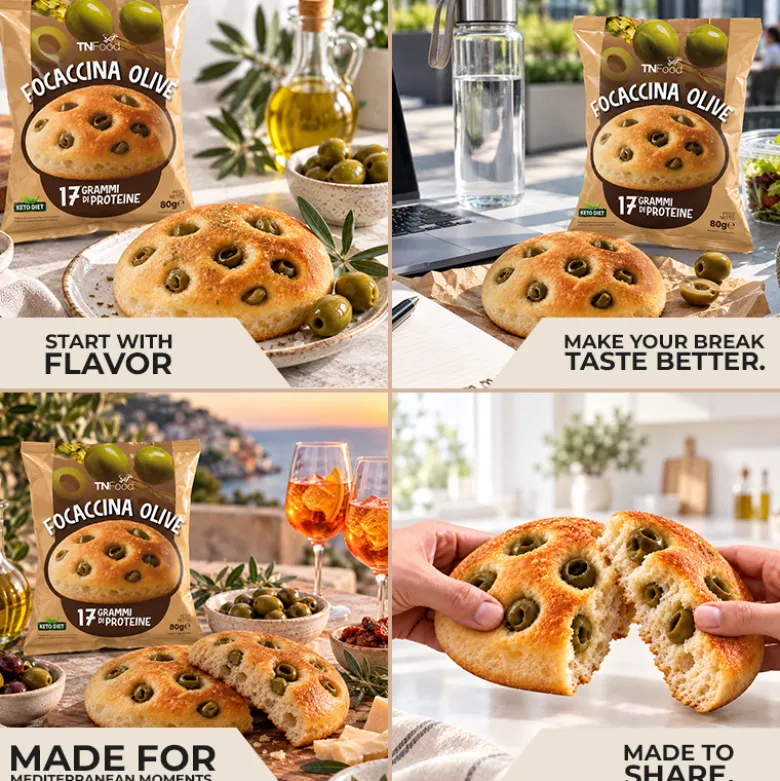 Focaccina Olive 80 g