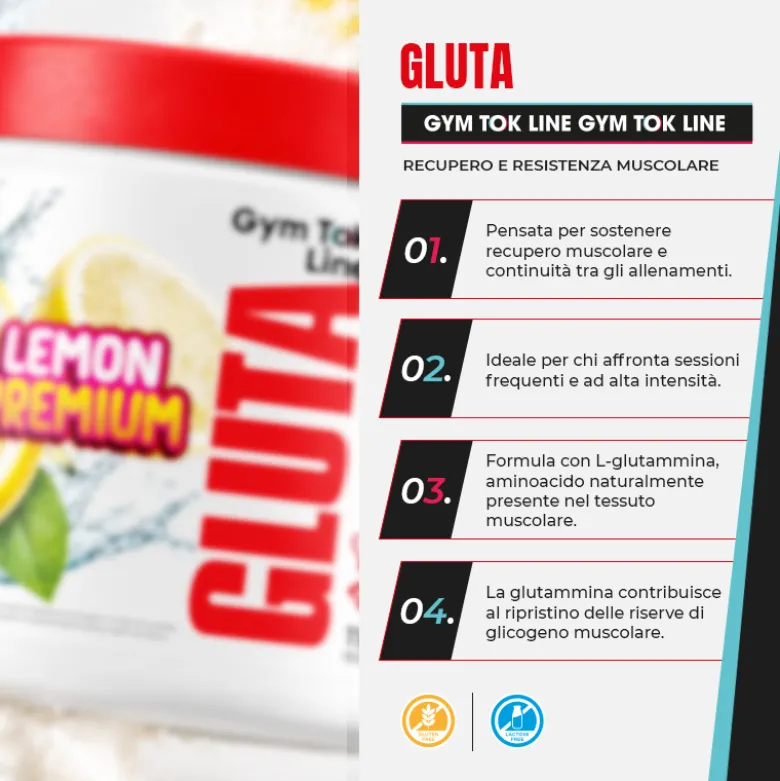 GLUTA Gym Tok Line - Limited Edition 500 g