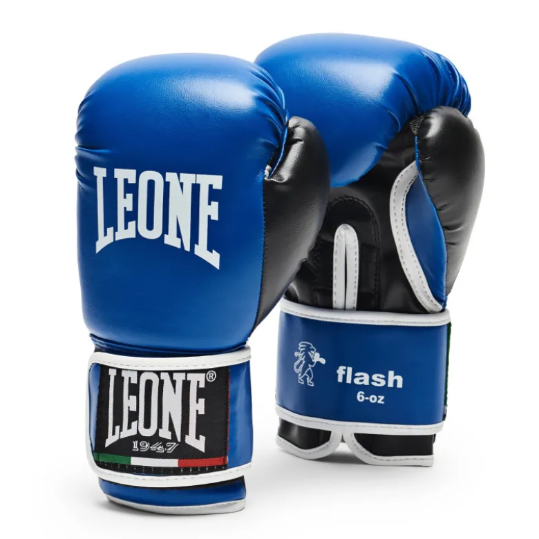 Guanti Boxe Flash Junior Blu