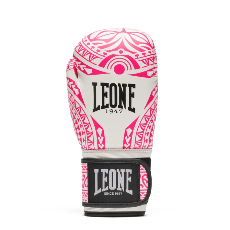 Guanti Boxe Haka Bianco Rosa
