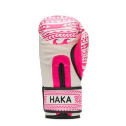 Guanti Boxe Haka Bianco Rosa