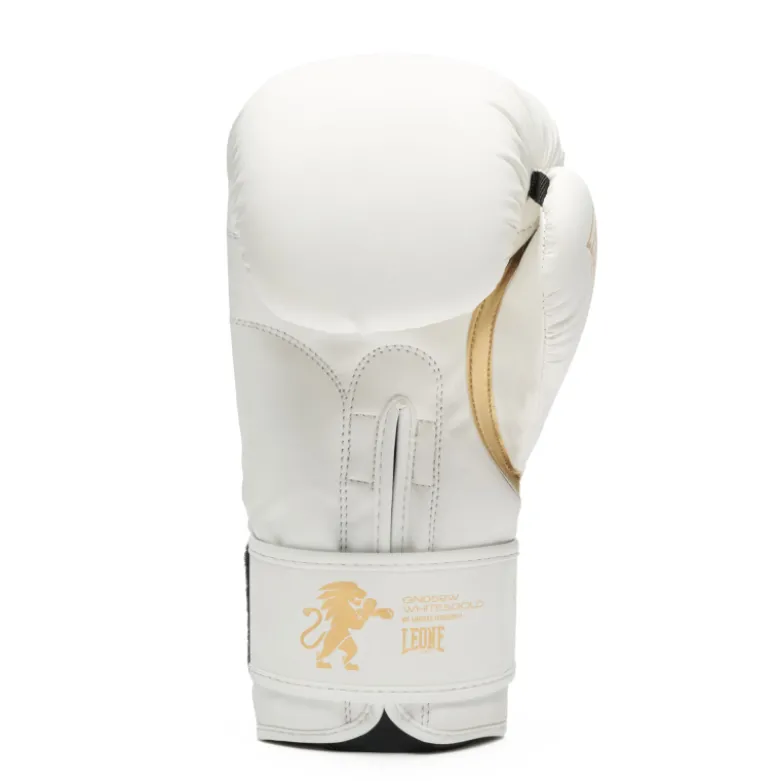 Guanti Boxe White & Gold