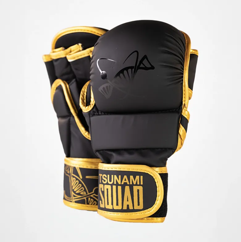 Guanti da Sparring MMA Oro - Tsunami Nutrition