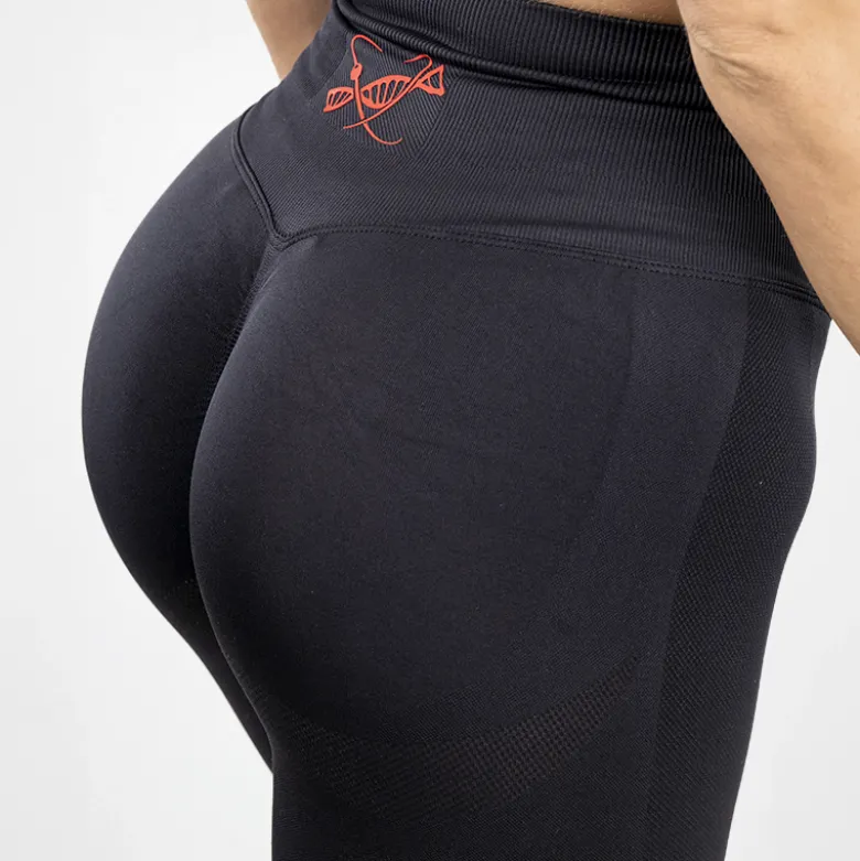Leggings Seamless donna nero