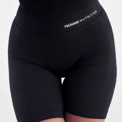 Shorts Seamless Donna Nero