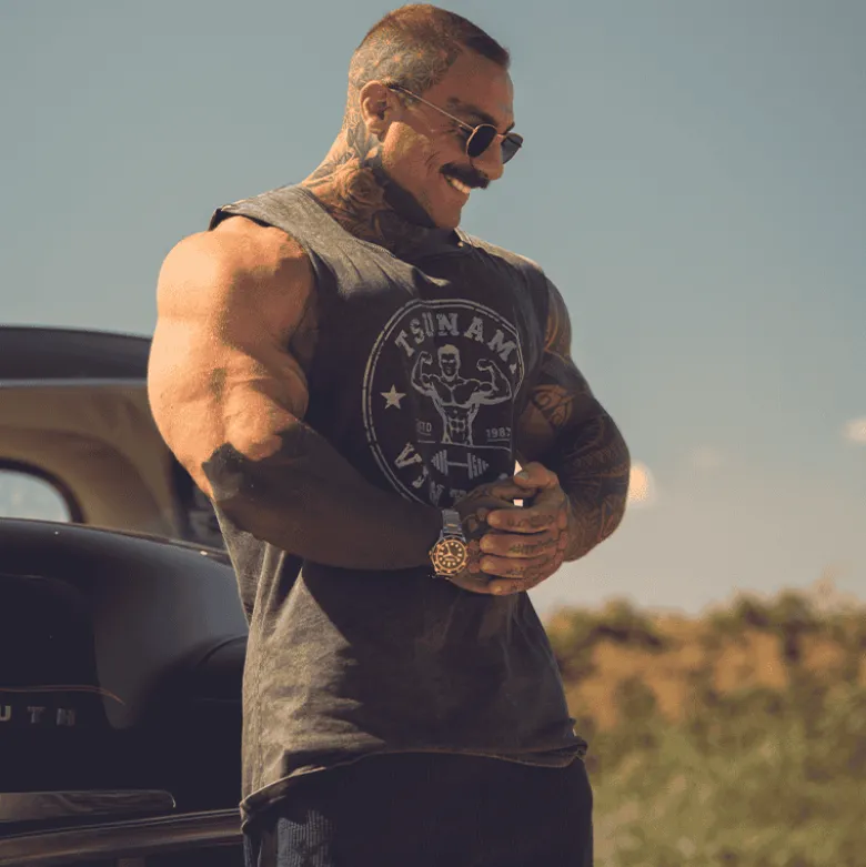 Tank Top Tsunami Vintage Double Biceps