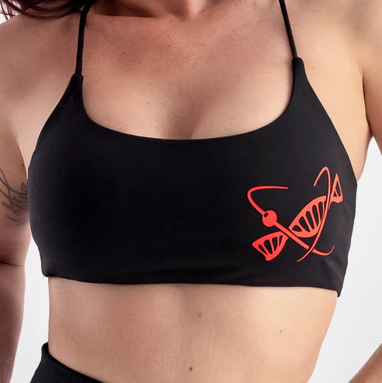 Top Donna Halter Nero