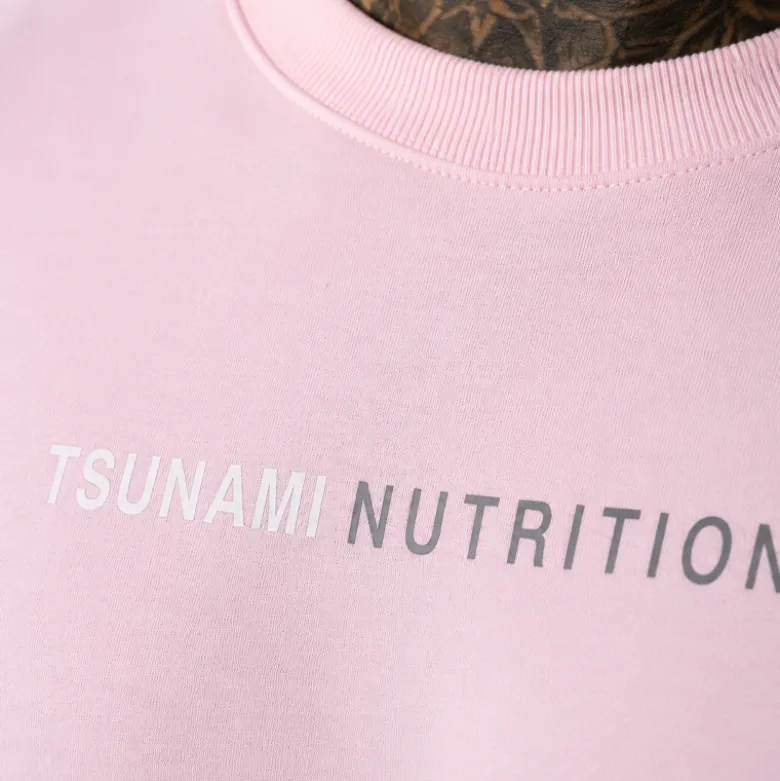 T-shirt Oversize Tsunami Rosa