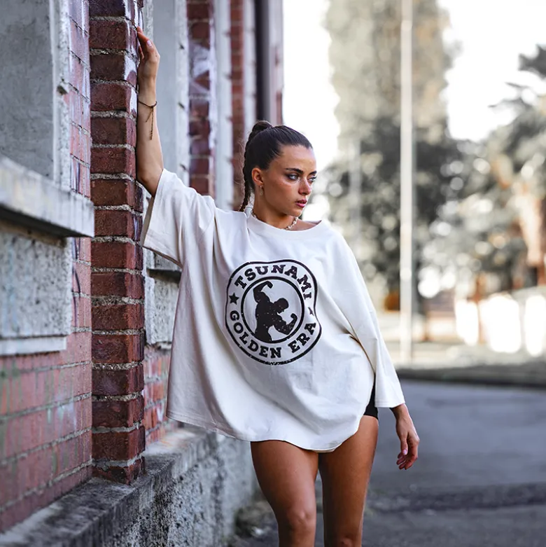 T-Shirt Oversize Tsunami Vintage Golden Era