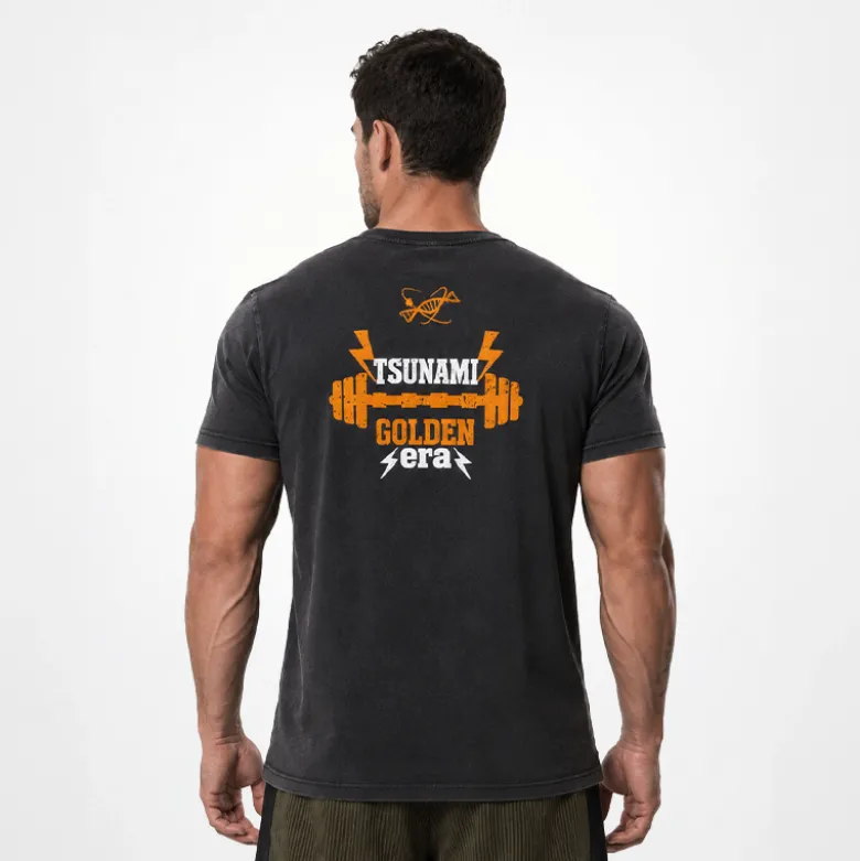 T-Shirt Vintage "THE IRON NEVER LIES"