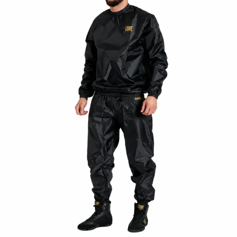 Tuta Sauna nero/blu