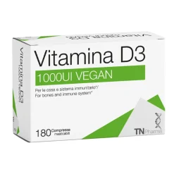 Vitamina D3 1000UI Vegan 180 tbl masticabili